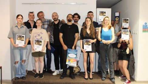 СТАРИ МАЈСТОРИ И МЛАДЕ НАДЕ ДЕВЕТЕ УМЕТНОСТИ: Награде 26. Балканске стрип смотре у Лесковцу