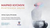 DOŽIVLJAJ SVETA UZ POMOĆ ZVUKA: Nova serija radova Marka Kusmuka u Salonu Muzeja grada Beograda