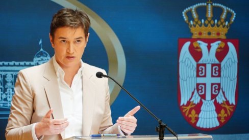 NA TRAGEDIJI SE NA GRADI POLITIKA Brnabić: Opozicija beži od referenduma o poverenju predsedniku jer znaju da je narod uz njega