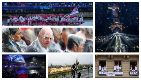 SVEČANO OTVORENE OLIMPIJSKE IGRE U PARIZU! Ceremonija koja se obračunala sa tradicijom i nikog nije ostavila ravnodušnog (FOTO/VIDEO)