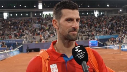 "OVO JE NEPRIMERENO! STVARNO NE RAZUMEM!" Novak Đoković u čudu posle prvog meča na Olimpijskim igrama