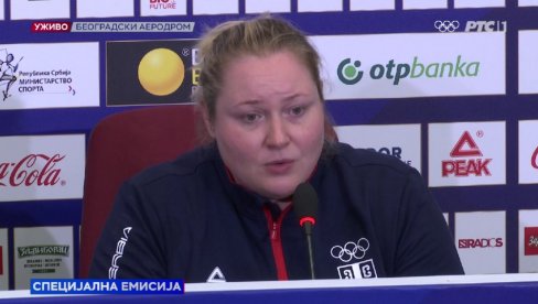 ZORANA ARUNOVIĆ NIKADA EMOTIVNIJA Olimpijska šampionka u suzama: Mi smo Srbija, zemlja Olimpijskog šampiona