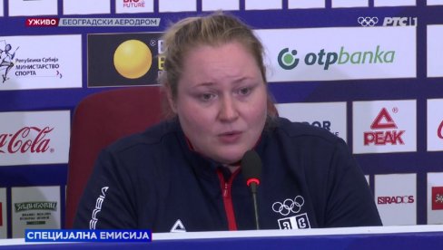 ZORANA ARUNOVIĆ NIKADA EMOTIVNIJA Olimpijska šampionka u suzama: Mi smo Srbija, zemlja olimpijskog šampiona