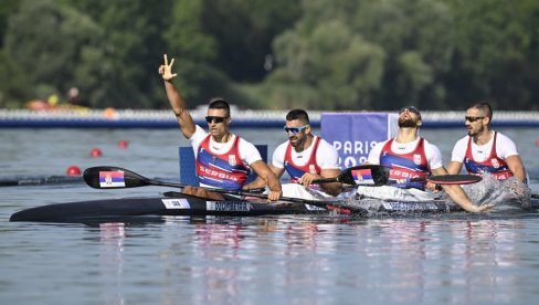 MEDALJA I DALJE SAN: Kajakaši šesti u finalu Olimpijskih igara