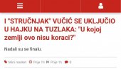 БОЛЕСНА МРЖЊА ИСЛАМИСТА! “Слободна Босна” наставља кампању против председника Србије - Вучић им крив и кад прича о кошарци!