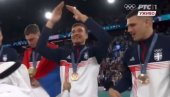 U NJEGA JE BOGDAN GLEDAO NA DODELI MEDALJA: Kapiten Srbije nije mogao da sakrije oduševljenje (VIDEO)