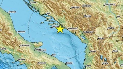 ХРВАТСКА СЕ ПОНОВО ТРЕСЛА: Регистрован нови земљотрес