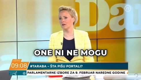 BLOKADE NEĆE USPETI, GRAĐANI SU PROTIV TOGA: Opoziciona novinarka Žaklina Tatalović priznala istinu  (VIDEO)