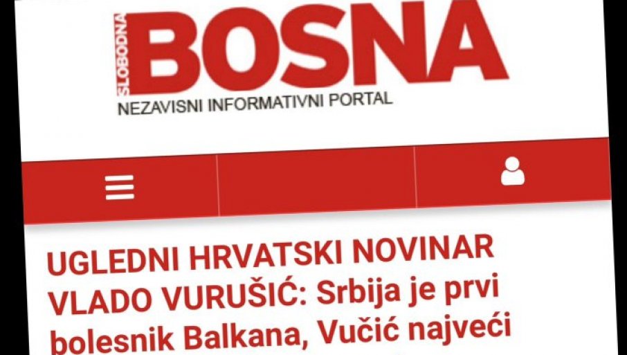 USTAŠKO-ISLAMISTIČKA HAJKA NA VUČIĆA NE POSUSTAJE: “Srbija je bolesnik” (FOTO)