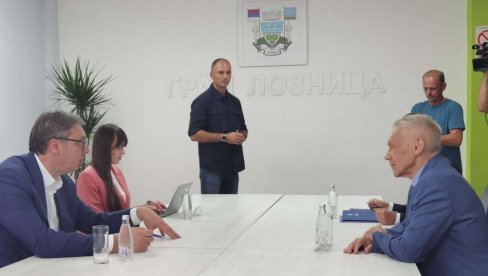 VUČIĆ U PODRINJU: Predsednik se sastao sa ruskim ambasadorom (FOTO/VIDEO)