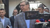 VUČIĆ U PODRINJU: Predsednik obilazi kompleks crkve Uspenja presvete Bogorodice (FOTO/VIDEO)