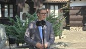 VUČIĆ U PODRINJU: Predsednik se obraća nakon posete Krupnju (FOTO/VIDEO)