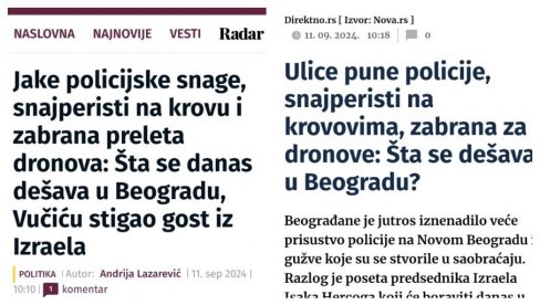 Шолакови и Ђиласови медији чине кривично дело: Сада злоупотребљавају посету израелског председника (ФОТО)