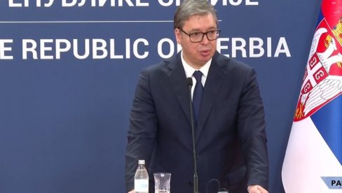 HERCOG U POSETI SRBIJI: Obraćanje predsednika Vučića i Isaka Hercoga u Palati Srbija  (VIDEO)