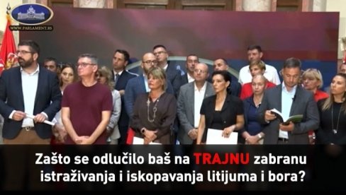 OVO JE STVARNO STRAŠNO: Opozicija bi da stavi zabranu na kopanje litijuma dok ne dođe na vlast, pa da onda oni kopaju (VIDEO)