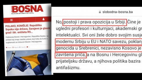 ISLAMISTI PODRŽALI OPOZICIJU: Đilas, Marinika i ekipa su hrabri ljudi koji priznaju nezavisno Kosovo i genocid u Srebrenici