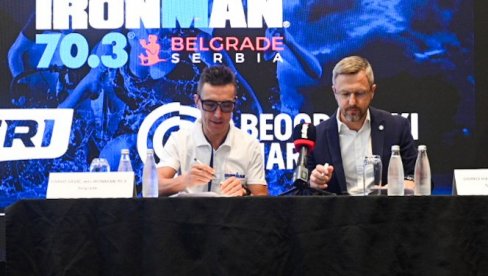 VELIKA PODRŠKA: Potpisan memorandum o saradnji Beogradskog maratona i Ironman trke