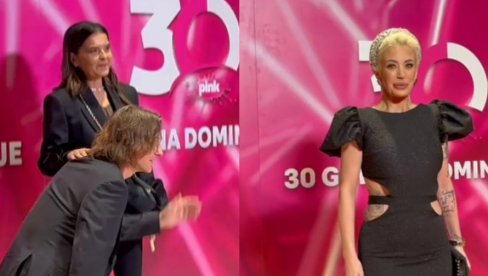 30 GODINA MEDIJSKE MAGIJE: Poznati se okupili na crvenom tepihu povodom 30 godina RTV Pink (FOTO)