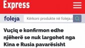 КУРТИ БЕСАН ШТО ВУЧИЋ ВОДИ НЕЗАВИСНУ ПОЛИТИКУ И СВИМА СВЕ У ЛИЦЕ КАЖЕ: Наредио својим медијима да крену у кампању против српског председник