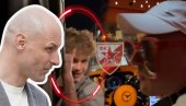 NOĆ PRED DERBI: Visio na kolima Bake Praseta dok je vozio kroz centar BG-a - as Zvezde i sin fudbalske legende (VIDEO)