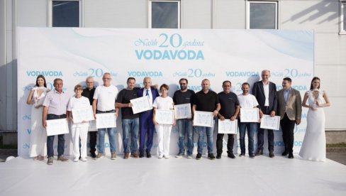 VODAVODA proslavila 20 godina uspešnog poslovanja i osvajanja svetskog tržišta