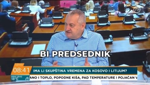 БЕЖЕ ОД ВУЧИЋА КАО ЂАВО ОД КРСТА! НАЈВИШЕ СЕ УПЛАШИО СРЂАН МИЛИВОЈЕВИЋ: Почео да муца када су га питали треба ли председник да дође! (ВИДЕО)