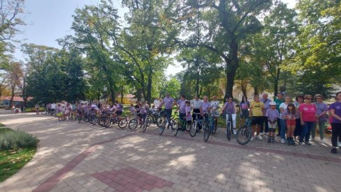 VRANJE DAJE PEDALU RAKU: Vožnja bicikala u znak podrške ljudima koji se bore