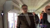 VUČIĆ U SUBOTICI: Predsednik obilazi završne radove na staničnoj zgradi Železničke stanice (VIDEO)