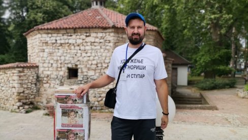 ПОКРЕНУО БУЈИЦУ ДОБРОТЕ: Драган Ступар, из Челарева, помаже болеснима и сиромашнима, сада му се придружили и други хумани људи