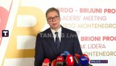 VUČIĆ O OPTUŽBAMA DA SE SRBIJA MEŠA U IZBORE U PODGORICI: Uopšte nas ne interesuju lokalni izbori u Crnoj Gori