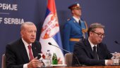 PREDSEDNIK TURSKE U BEOGRADU: Vučić i Erdogan na biznis forumu (VIDEO)