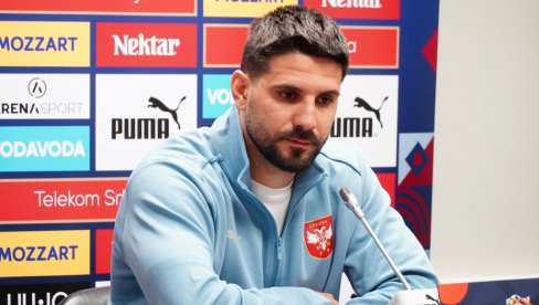 MITROVIĆ PRED ŠVAJCARSKU: Nemam kome da se pravdam, znam koliko sam dao reprezentaciji