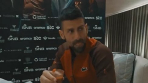 LJUDI, ŠTA VAM JE OVO? Novak Đoković zgrožen kada je probao ono što su mu Arapi dali (VIDEO)