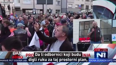 Otvorene pretnje Kokanovića odbornicima u Loznici (VIDEO)