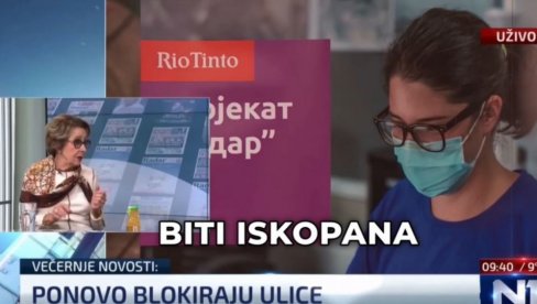 SABORAC IZ PROGLASA UPITAO CECU: Zašto lažete da će cela Srbija biti iskopana? (VIDEO)