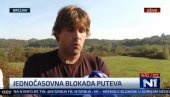 DEMONSTRANT PORUČIO OPOZICIJI: Došli ste na blokadu da biste dobili političke poene, a i vi biste otvorili rudnik (VIDEO)