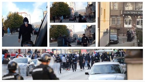 UŽAS NA ULICAMA NOVOG PAZARA! Huligani napali policiju ispred stadiona, zbog nereda prekinuta i utakmica Novi Pazar - Partizan (FOTO/VIDEO)