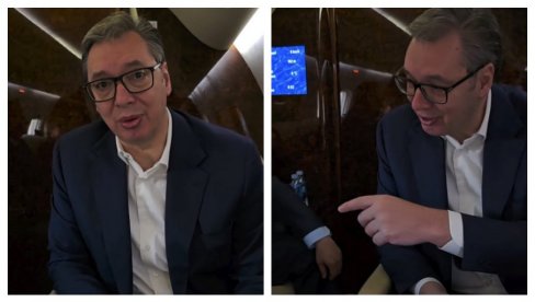 VUČIĆ NA PUTU ZA SLOVAČKU: Verujem u odličan sastanak na Ficom i Orbanom - Iskreni prijatelji Srbije (VIDEO)