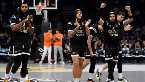 PRENOS, PARTIZAN - OLIMPIJAKOS: Crno-beli jure novu pobedu u Evroligi!