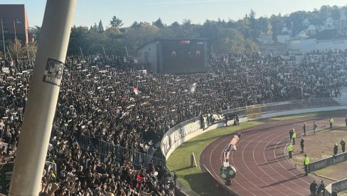 HUMSKA JE OVO DUGO ČEKALA: Navijači Partizana preplavili stadion! (VIDEO)