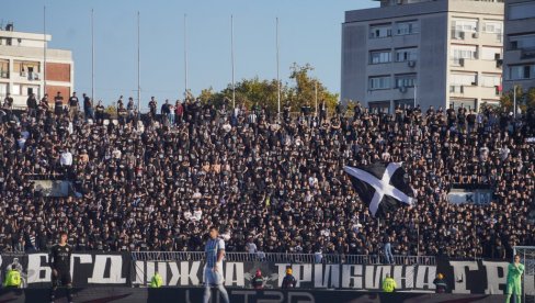 CRNO-BELI PONOVO ŽELE PUNE TRIBINE: Počinje prodaja ulaznica za meč Partizan - Radnički 1923