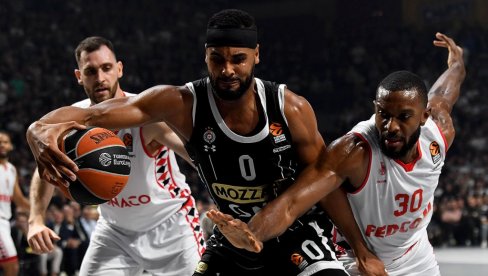 LEPE VESTI ZA CRNO-BELE: Košarkaši Monaka bez tri igrača dočekuju Partizan