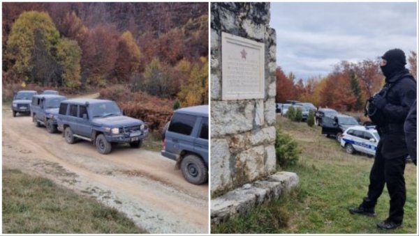 У ТОКУ ИНТЕНЗИВНА ПОТРАГА ЗА АЛИЈОМ БАЛИЈАГИЋЕМ: Нове фотографије са терена, службеници претражују сваки ћошак (ФОТО)