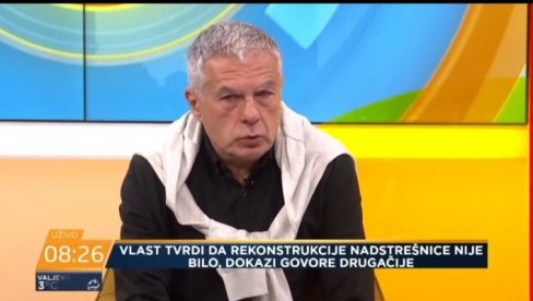 GRAĐEVINSKI INŽENJER ZA NOVU S: Problem sa nadstrešnicom je nastao pre 60 godina i zbog neopreznosti arhitekte (VIDEO)