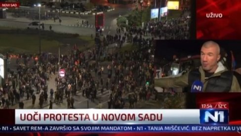 SRAMOTA: Učesnik protesta u Novom Sadu došao sa cisternom punom fekalija koju planira da istovari ispred Gradske kuće (VIDEO)