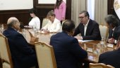 VUČIĆ SA PREDSEDNIKOM SENATA EGIPTA: Evo koje teme su bile na stolu - Naši odnosi su izuzetni (FOTO)