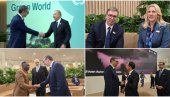 ОГЛАСИО СЕ ВУЧИЋ ПРЕ ПОЧЕТКА САМИТА COP29: Председник обавио неколико разговора, па послао важну поруку (ФОТО)