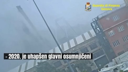 ТРАГЕДИЈЕ ШИРОМ ЕВРОПЕ И ИСТИНА О ХАПШЕЊУ ОДГОВОРНИХ: Мост у Ђенови се срушио 2018, а 2020. је ухапсен главни осумњичени