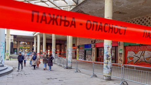 DOGOVOROM DO OBNOVE BEZISTANA: Grad Beograd traži rešenje za obnovu ruiniranog prolaza u centru grada