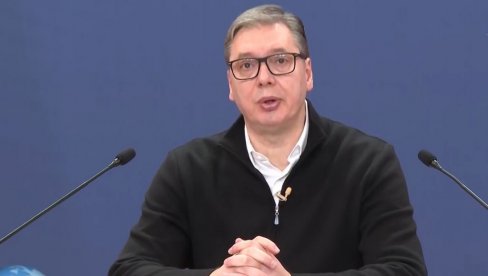 VUČIĆ PORUČIO: Srbiju im nećemo dati nizašta na svetu, Srbiju volimo više od svega  (VIDEO)